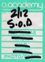 Spear of Destiny - The O2 Academy, Islington, London 2.12.12